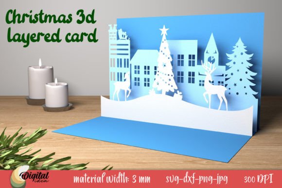 Christmas 3D Layered: A Publisher's Review for Seasonal Content