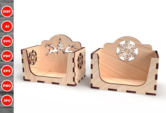 Christmas Business Card Holder Svg 01 for Winter Amp Crafts