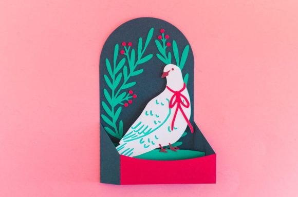 Christmas Dove Box Card: A Publisher's Review