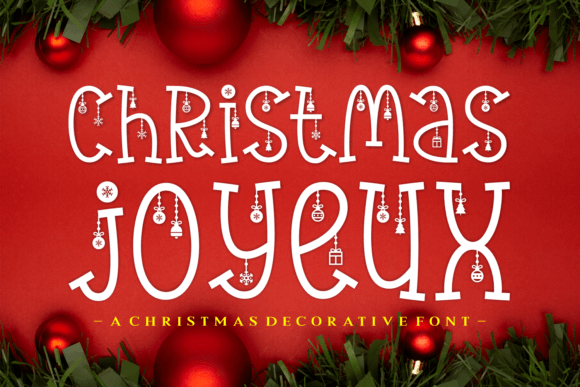 Christmas Joyeux: A Decorative Asset for Modern Publishing