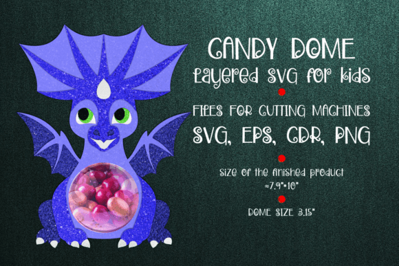 Drafting Dragon Candy Dome Christmas Ornament for Holiday Campaigns