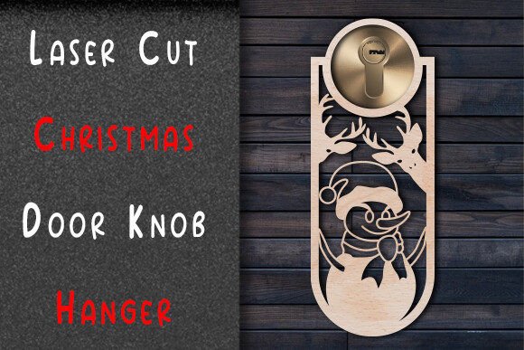Laser Cut Christmas Door Knob Hanger Svg Review