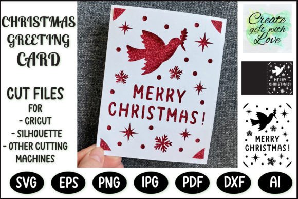 Merry Christmas Card SVG Template: A Designer's Review