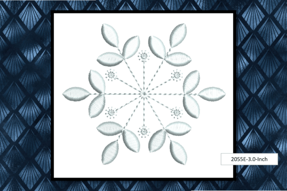 Snowflake-Trilogy-D: A Christmas Asset for Handmade Creators